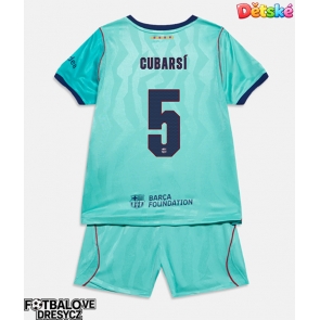 Barcelona Pau Cubarsi #5 Dětské Alternativní dres komplet 2026-27 Krátký Rukáv (+ trenýrky)